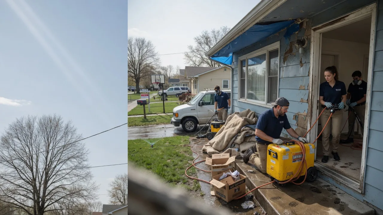 Basement Flood Cleanup in Saint Louis, OK near me